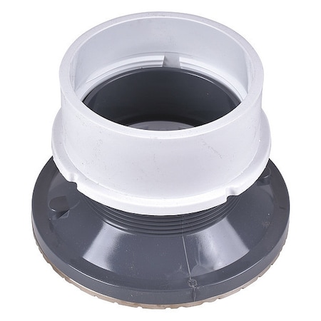 Adj PVC Cleanout, 4