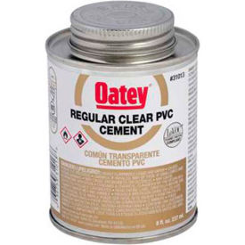 Oatey 31013 PVC Regular Clear Cement 8 oz. 31013 - Pkg Qty 24
