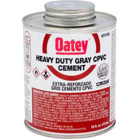 Oatey 31036 CPVC Heavy Duty Gray Cement 16 oz. 31036 - Pkg Qty 24