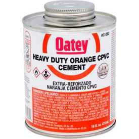 Oatey 31083 CPVC Heavy Duty Orange Solvent Cement 32 oz. 31083 - Pkg Qty 12