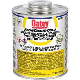 Oatey 31918 All Weather 1-Step FlowGuard Gold With Ultraviolet Indicator 16 oz. 31918 - Pkg Qty 24