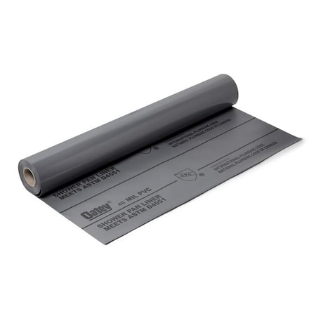 PVC Sheet 5 x 100 ft., 40 mil, Gray MPN:41604