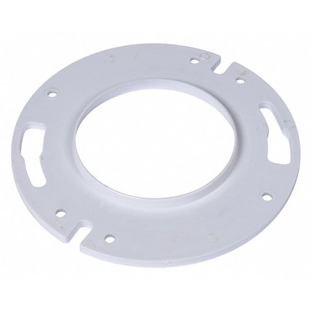 Closet Flange, Toilet, PVC Plastic, White MPN:43519