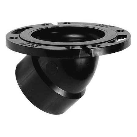 ABS Swivel Closet Flange, 45 deg. MPN:43815