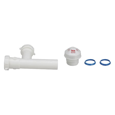 Tublar Adapter, Aav, White MPN:39225