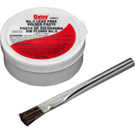 Oatey 30011 No. 5 Paste Flux 1.7 oz. 30011 - Pkg Qty 12