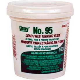 Oatey 30372 No. 95 Tinning Flux - Lead Free 8 oz. 30372 - Pkg Qty 24