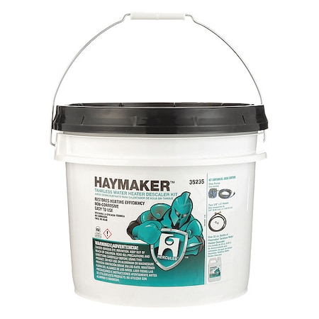 Water Heater Descaler Kit, 5inLx5inWx6inH MPN:35235