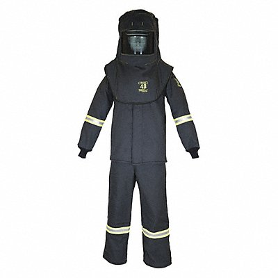 Arc Flash Suit Kit Gray 3XL MPN:TCG4B-3XL
