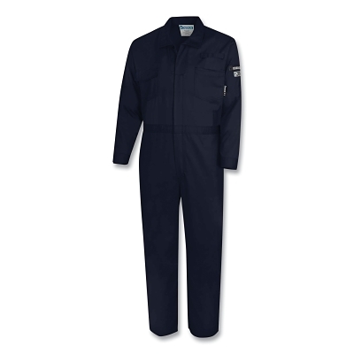 Fr 7.5 Oz 88/12 Coveralls - Navy - 4XL MPN:ZFE109-4XL