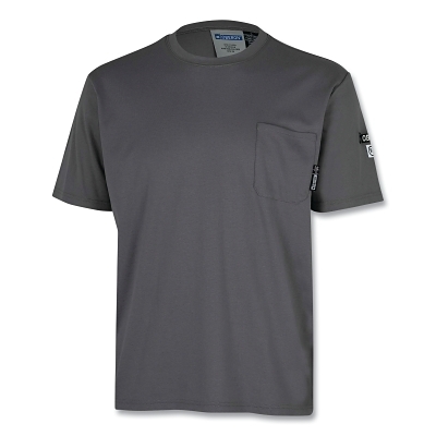 Fr 7OZ Shirt Short Sleeves Grey 4XL MPN:ZFI104-4XL