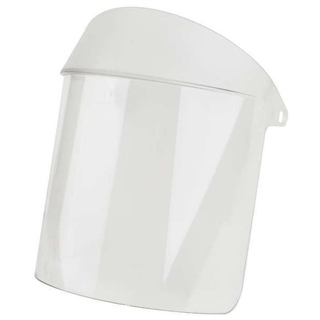Faceshield Visor, Clear Visor, Polycarbonate, Chemical Resistant Lens, clear MPN:028AF+BOX