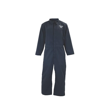 Arc Flash Coverall, 12 Cal, Includes Escape Strap, 40 in Waist, Navy, XL MPN:BSA-OB59NB-ES-RXL