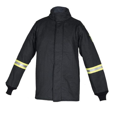 Arc Flash Coat, 100 Cal, Includes Escape Strap, Black, XL MPN:TCG100-CT-ES-XL