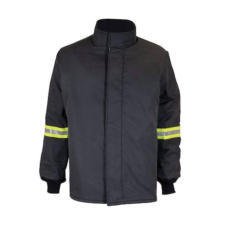 Arc Flash Coat, 140 Cal, Ultra-Light, Includes Escape Strap, Black, 2XL MPN:TCG140B-CT-ES-2XL