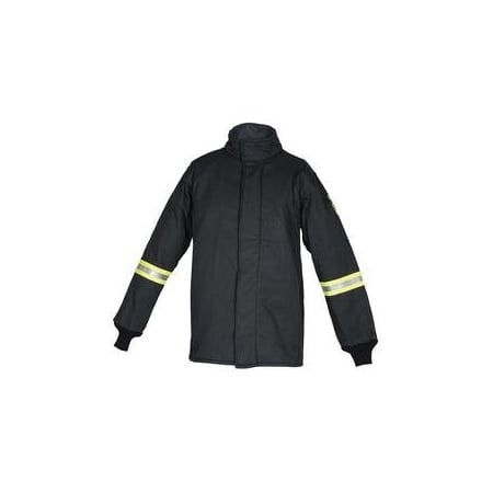 Arc Flash Coat, 25 Cal, Includes Escape Strap, Black, 4XL MPN:TCG25-CT-ES-4XL