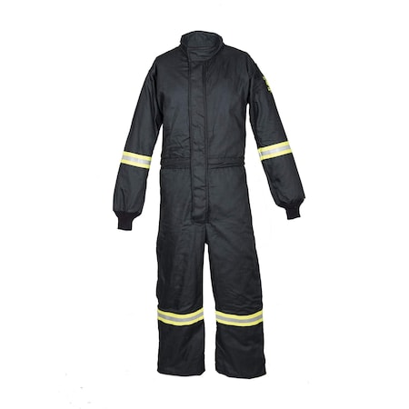 Deluxe Arc Flash Clothing Kit, 40 Cal, Includes Bib, Coat, Hood, Black, M MPN:TCG4B-ESL-M