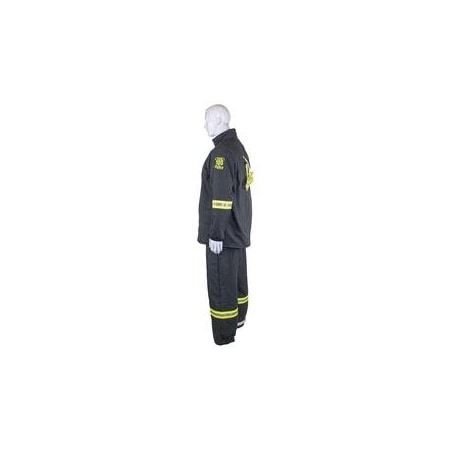 Arc Flash Clothing Kit, 100 Cal, Includes Hood, Coat & Bib, Black, L MPN:TCG6B-ES-L
