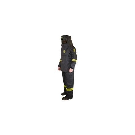 Arc Flash Clothing Kit, 100 Cal, Includes Bib, Coat, Escape Strap, Hood, Light & Vent, L MPN:TCG6B-ES-L+HVSL