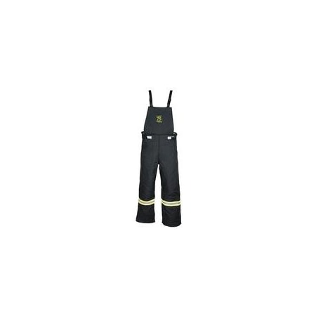 Arc Flash Bib Overalls, 75 Cal, Ultralight, Adjustable Waists and Suspenders, Black, M MPN:TCG75-BIB-M