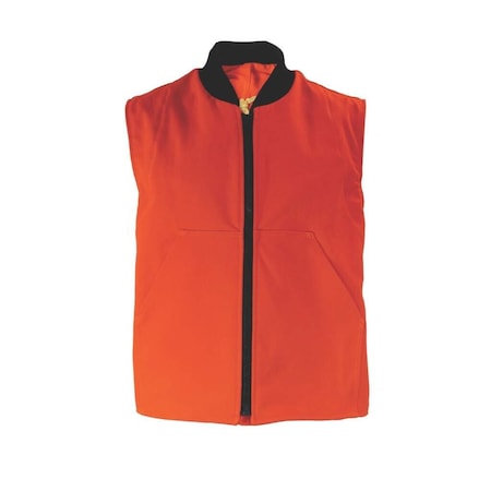 Arc Flash High-Visibility Vest, Includes Escape Strap, Orange, 2XL MPN:VEST-OR-ES-2XL