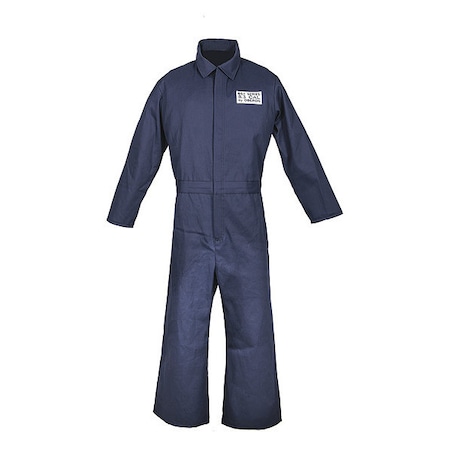 Coveralls Arc Flash & Frbasic 8 Cal Bsa Navy Bl MPN:BSA-CBX7NB-R4XL