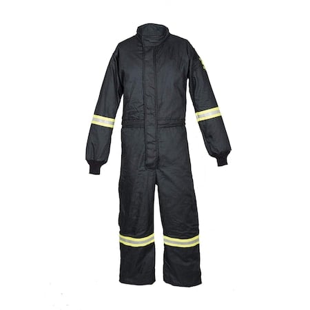 Suit Kit Arc Flash 40 Cal W Leg Zippers Black (M MPN:TCG4B-ESL-M