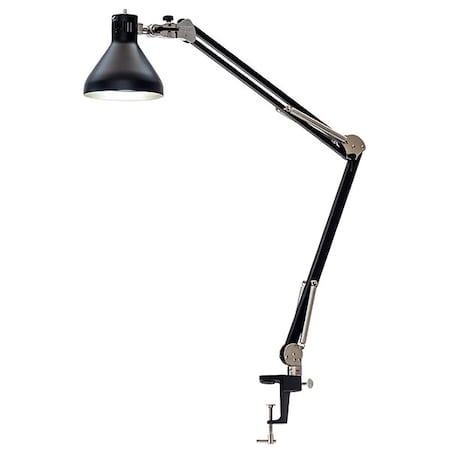 Task Light, Spring Arm, 8.5 W, Black MPN:25800-B-LED