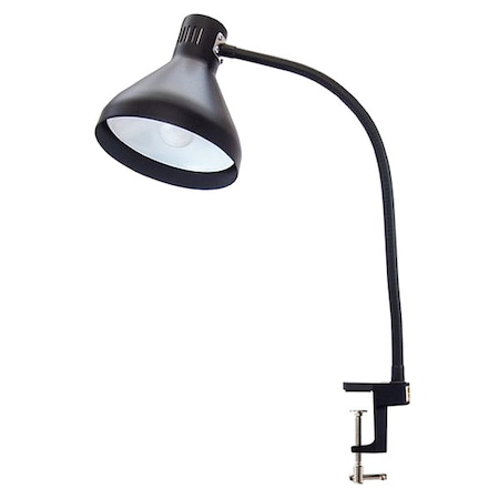 Task Light, Gooseneck, 8.5 W, Black MPN:HDT-22GN-CD
