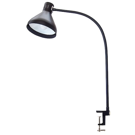 Task Light, Gooseneck, 8.5 W, Black MPN:HDT-33GN-CD