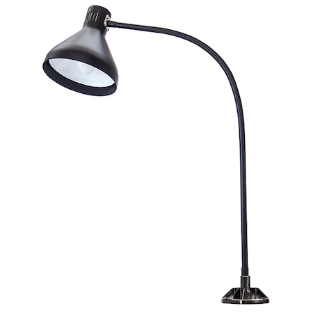 Task Light, Gooseneck, 8.5 W, Black MPN:HDT-33GN-MB