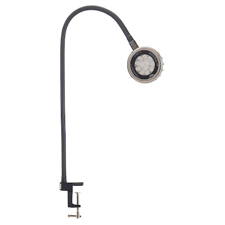 Spot Light, Gooseneck, 18 W, Black MPN:LED-CD33-30-120V