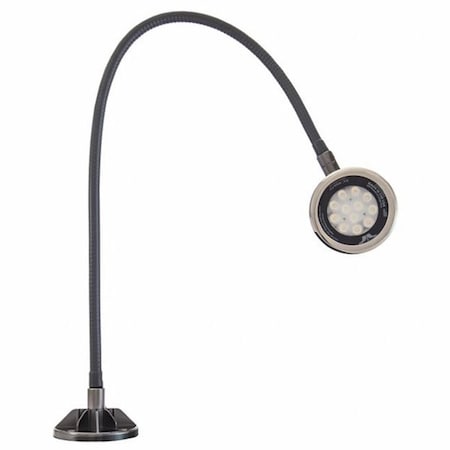 Spot Light, Gooseneck, 18 W, Black MPN:LED-MG33-30-120V