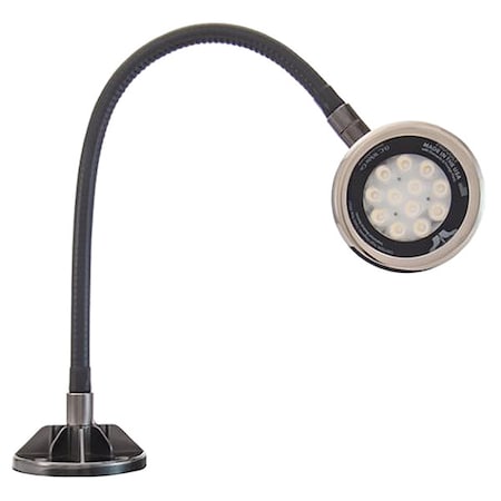 Spot Light, Gooseneck, 18 W, Black MPN:LED-SD18-30-120V