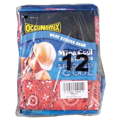 Miracool Bandana Assorted PK/12 Ea MPN:940-12