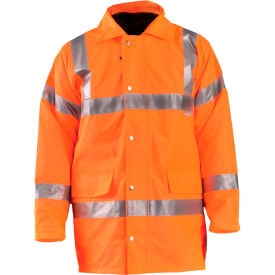 OccuNomix Premium 5-In-1 Parka Class 3 Hi-Vis Orange 5XL LUX-TJFS-O5X LUX-TJFS-O5X