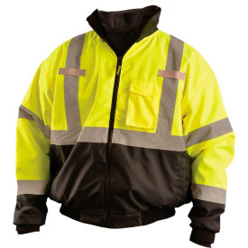 OccuNomix Class 3 Three-Way Bomber Jacket with Removable Liner Yellow/Black 4XL LUX-ETJBJR-BY4X LUX-ETJBJR-BY4X