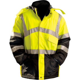 OccuNomix Premium Parka Class 3 Hi-Vis Yellow M LUX-TJCW-YM LUX-TJCW-YM