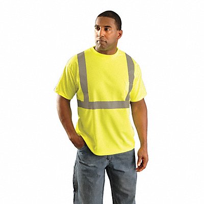 H8429 T-Shirt Mens M Yellow MPN:LUX-SSETP2B-YM