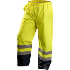 OccuNomix Premium Breathable Pants Class E Waterproof Hi-Vis Yellow 3XL LUX-TENR-Y3X LUX-TENR-Y3X