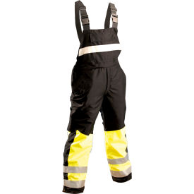 OccuNomix Speed Collection Premium Cold Weather Bib Pants Hi-Viz Yellow Medium SP-BIB-BYM SP-BIB-BYM