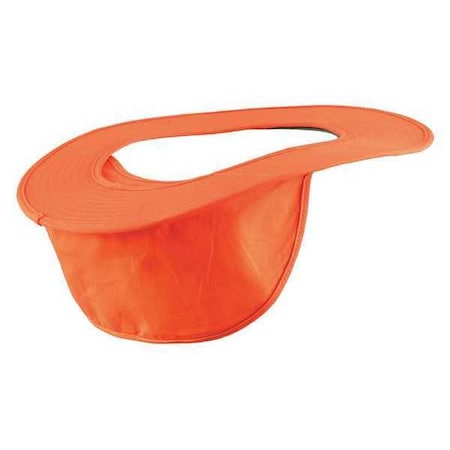 Hard Hat Shade, For Use With most regular hard hats (not full brim) Orange MPN:898-078
