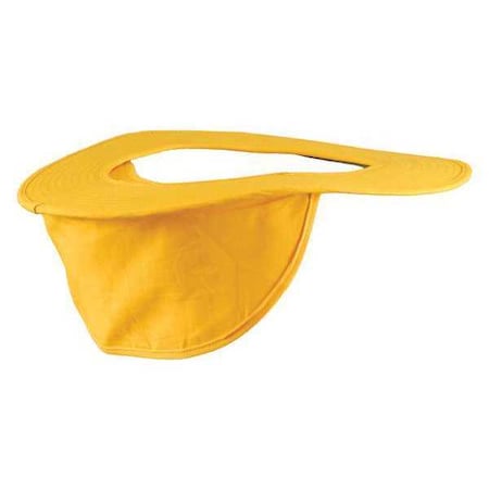 Visor with Neck Shade, For Use With most regular hard hats (not full brim) Yellow MPN:898-098