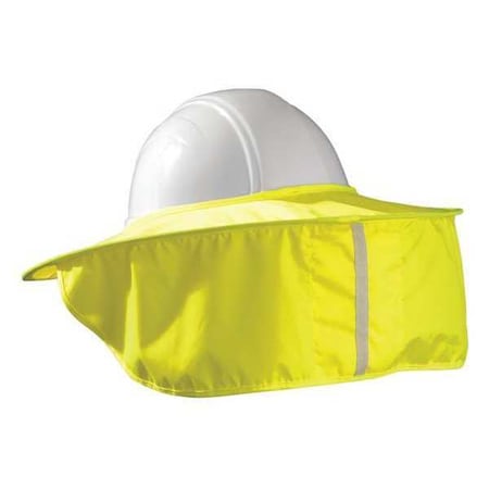 Hard Hat Shade, Stowaway, HiViz Yellow MPN:899-HVYS