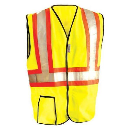 Xl Safety Vest Lime MPN:LUX-SSG2T-YXL