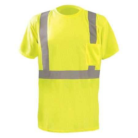 Unisex Long Sleeve T-Shirt, Polyester, Pullover, Yellow, M MPN:LUX-SSTP2BX-YM
