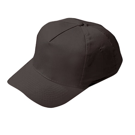 Bump Cap, Long Brim Baseball, Polyethylene, Hook-and-Loop Suspension, Black MPN:V410-B06