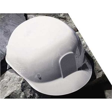 Bump Cap, Front Brim, Polyethylene, Pinlock Suspension, White, Fits Hat Size 6-7/8 to 7-5/8 MPN:V450-00