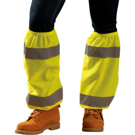 Occunomix LUX-SG -Y Value Leg Gaiter Reflectors Hi-Viz Yellow LUX-SG-Y