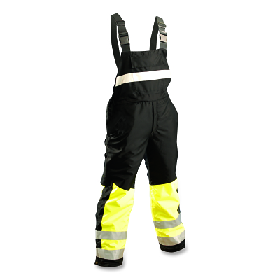Class E Waterproof Winter Bib Yel/Blk 2X MPN:SP-BIB-BY-2XL